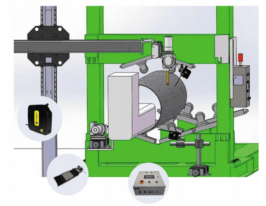 螺旋管焊縫自動(dòng)跟蹤系統(tǒng)